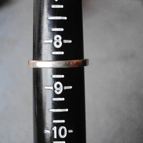 Sterling QVC DQ CZ 3ct Diamonique Solitaire Ring - Picture 8 of 9